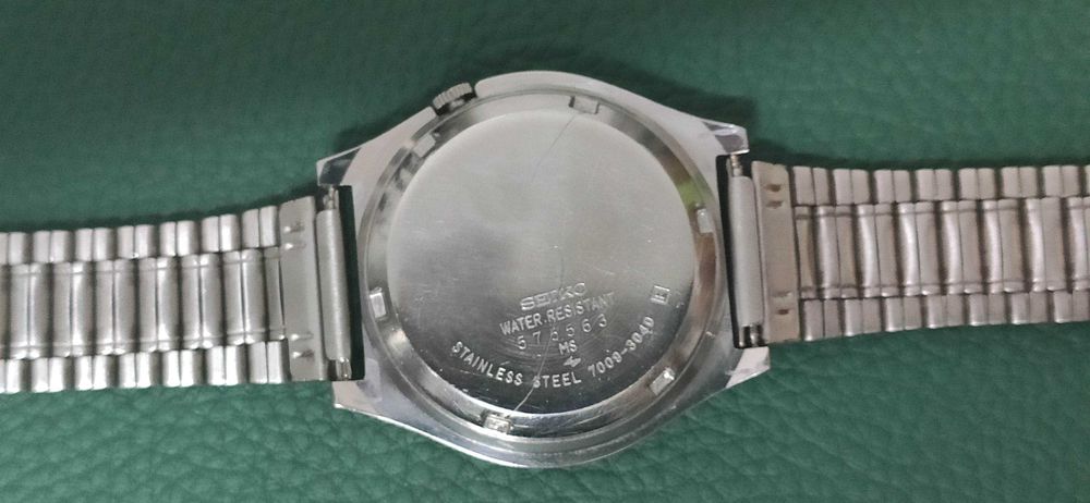Relógio antigo Seiko 5 automático