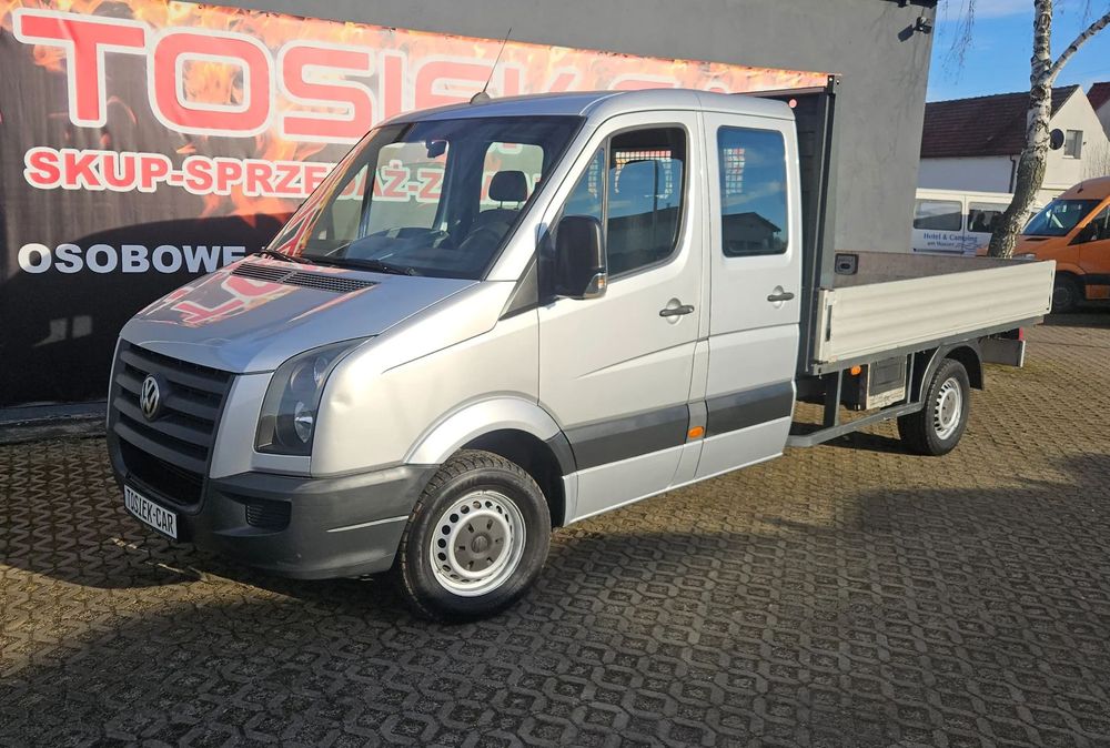 Volkswagen Crafter Doka  Vw Crafter Doka Brygadówka 6 osobowy Klima
