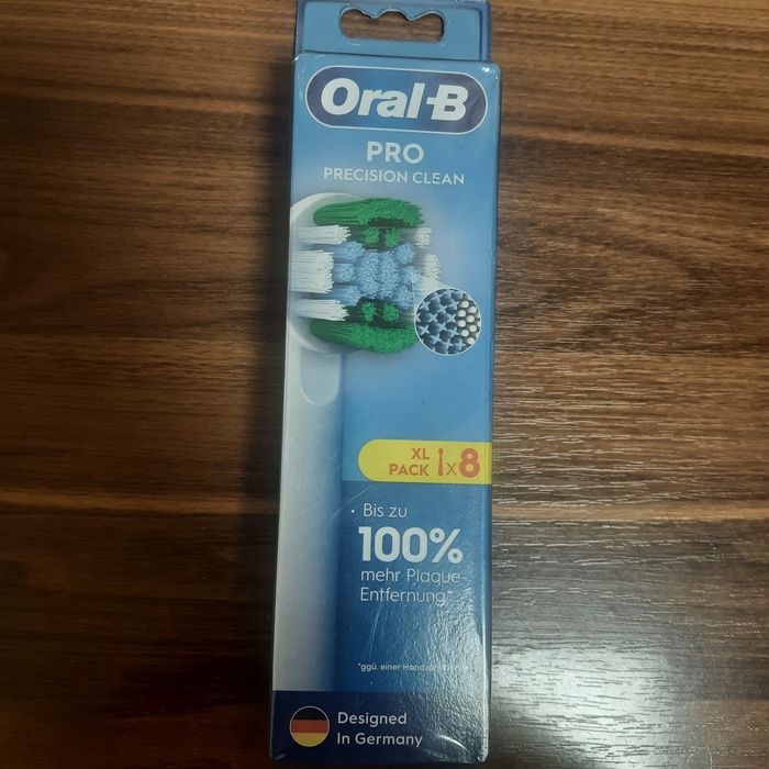 Насадки oral b Precision clean на електричні зубні щітки 8 шт