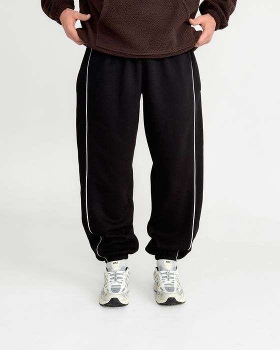 Спортивні штани baggy pants джогери чоловічі брюки фліс sweatpants L