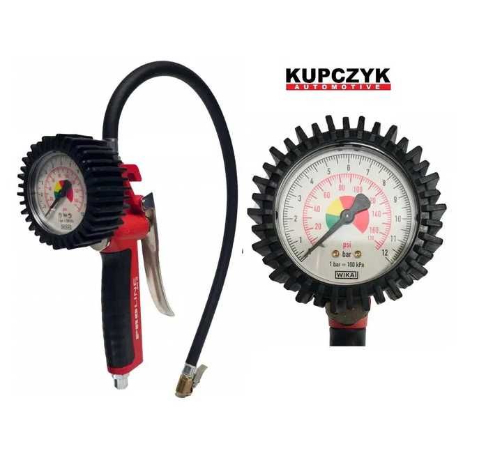 Pistolet do pompowania kół Manometr 60G Kupczyk 0 - 12 bar