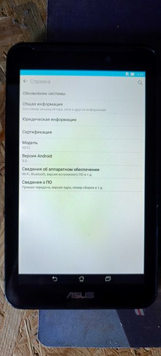 Планшет Asus K012