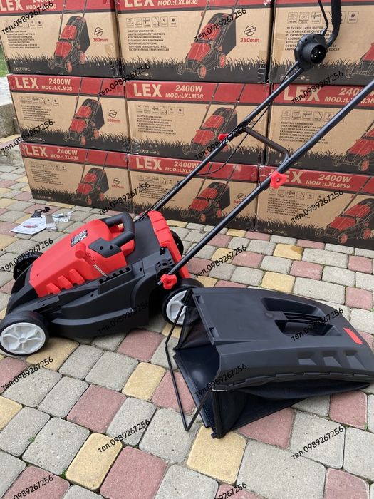 Газонокосарка, газонокосилка, косарка, асинхронний двигун LEX LXLM38E 2400W Чехія