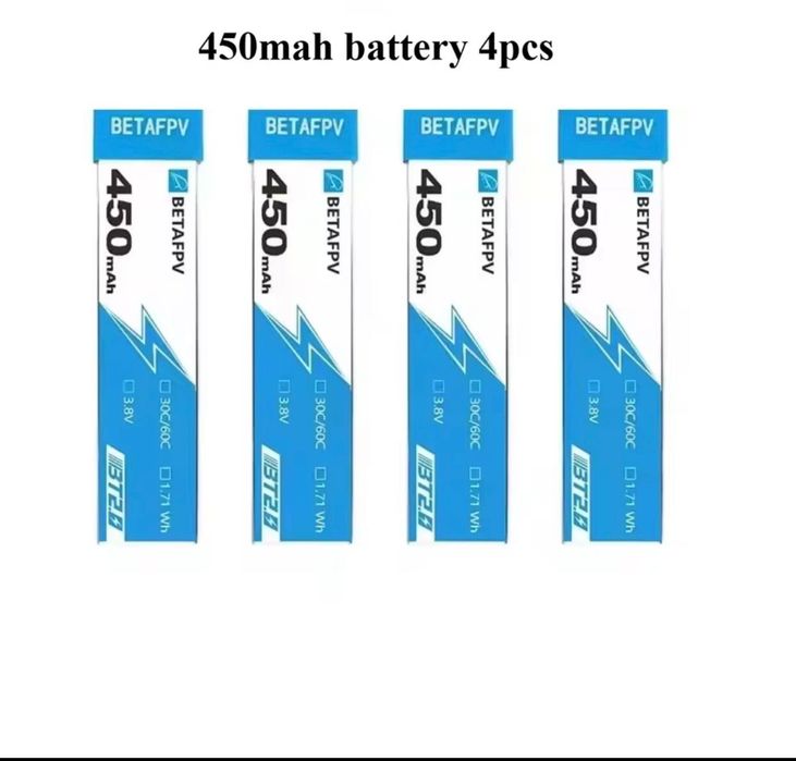 Батареї Betafpv 550mAh 1S BT2.0