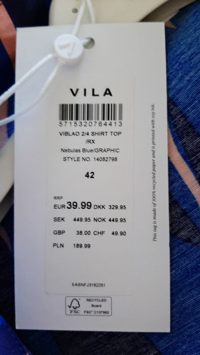 Bluzka elegancka VILA 42