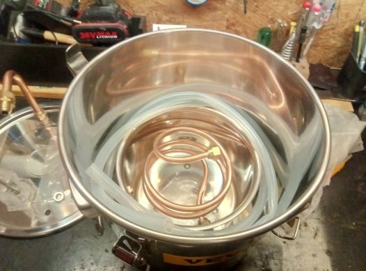 Destilador alambique 12 ltr