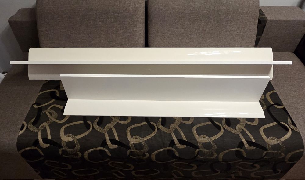 Półka  półki  białe Azteca Trio na ścianę  BRW