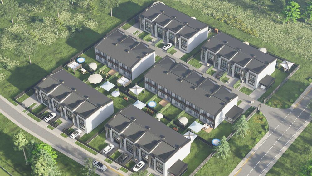 Продається Таунхаус (кутовий) 130 м2, ділянка 2.5 с. Розтермінування