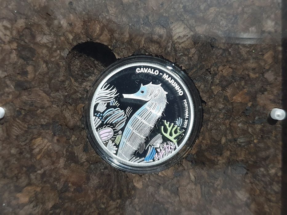 Moeda Proof Cavalo Marinho