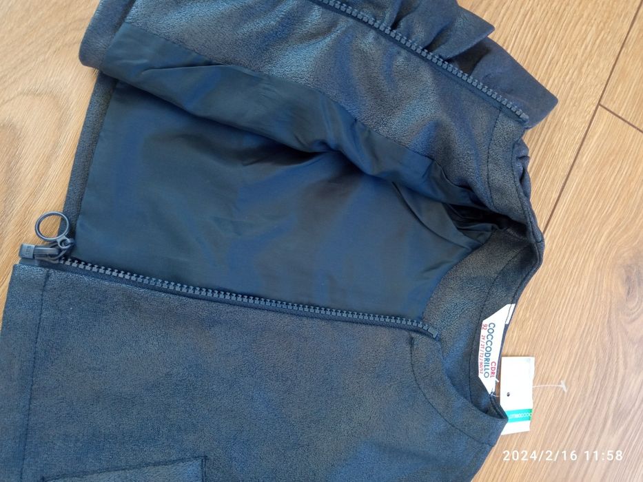 Nowa kurtka dziewczęca r. 92 ramoneska Cocodrillo nowa z metką