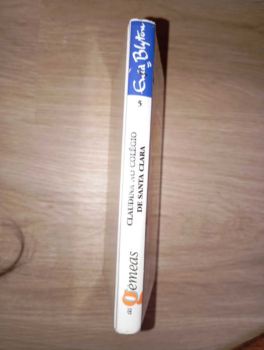 As Gémeas Nº5, Claudina no Colégio de Santa Clara - Enid Blyton