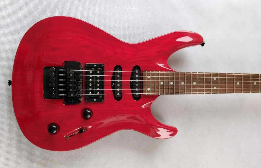 Gitara Washburn KC-90 Chicago - Floyd Rose lic. - Trans Red