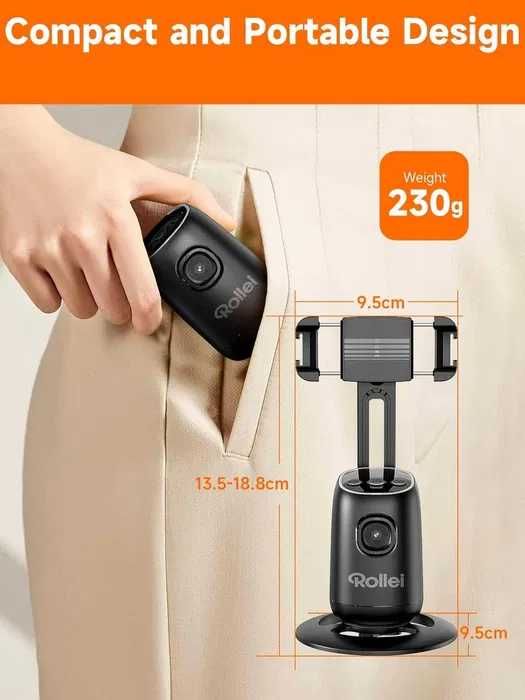 Rollei Statyw z automatycznym śledzeniem twarzy 360 °