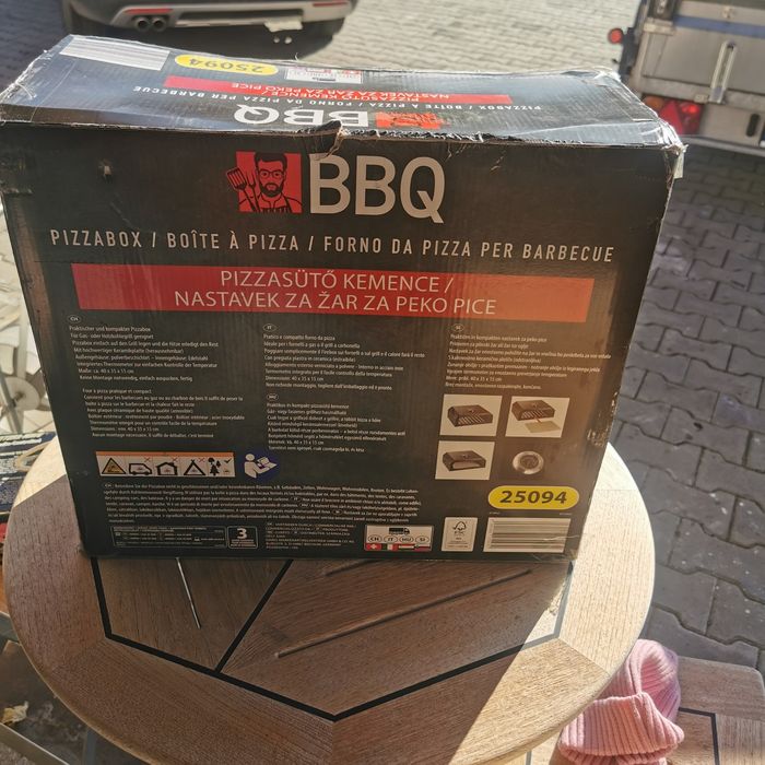 Piekarnik do pizzy na grill BBQ Pizzabox – nowy