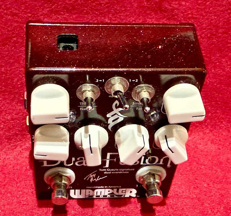 Wampler Dual Fusion Tom Quayle Signature Overdrive Pedal Guitarra