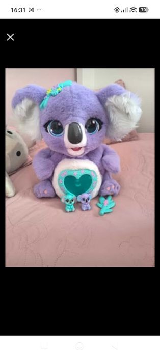 MAMA KOALA Interaktywna Maskotka Rodzi maluszki Miś