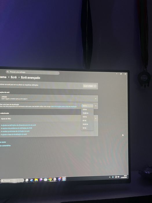 Monitor aoc 27’ 144hz