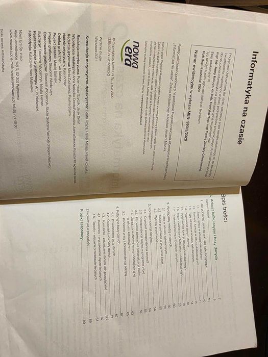 Informatyka na czasie 2 Podręcznik dla liceum ogólnokształcącego i technikum