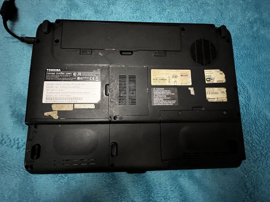 Ноутбук TOSHIBA satellite A210-16F