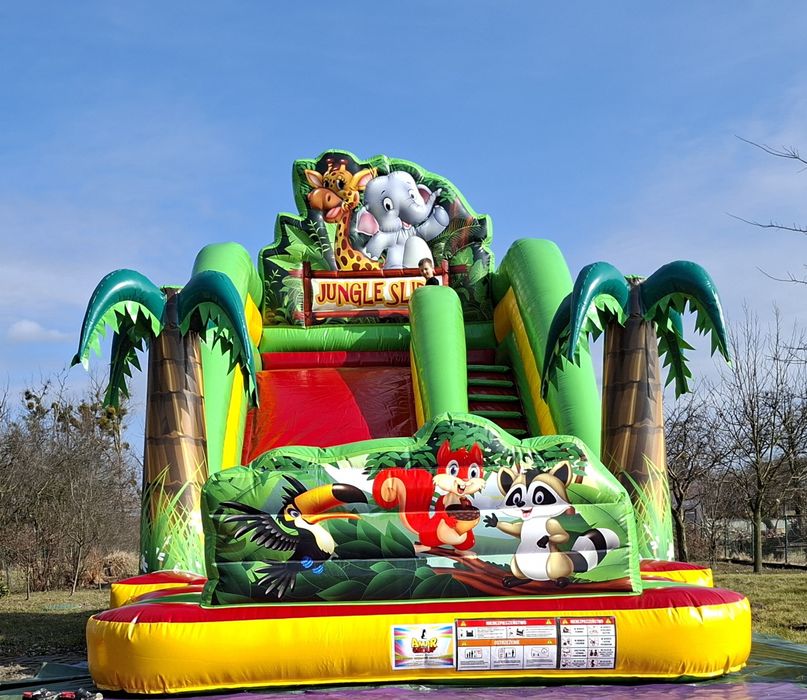 Wynajem  dmuchanej Zjeżdżalni,  Dmuchaniec, Duży 8,5m x 5m