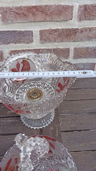 Ваза «Anna Hütte»,  хрусталь, Германия .