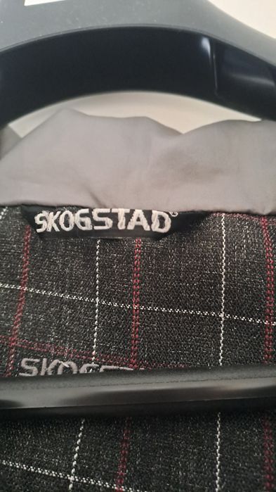 Kurtka kangurka Skogstad 38 szara w kratkę damska wycieczki