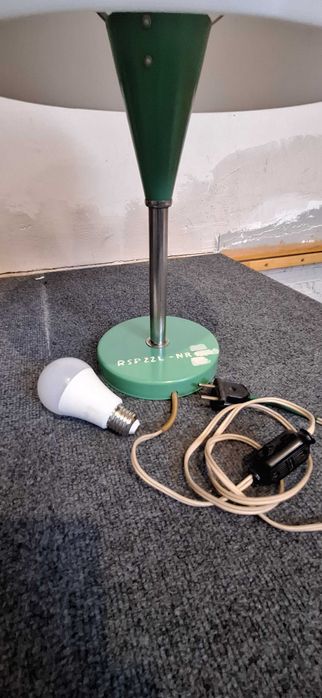 Lampa ZAOS ST-2 na biurko lub nocna PRL lata 70