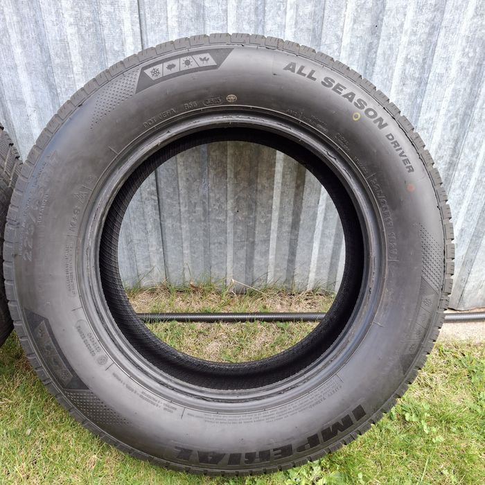 Sprzedam  2 opony caloroczne Imperial All Season Driver  225/65 R17 2025r
