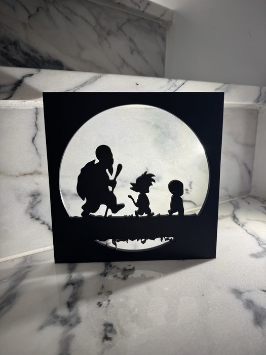 Dragon ball quadro lendario