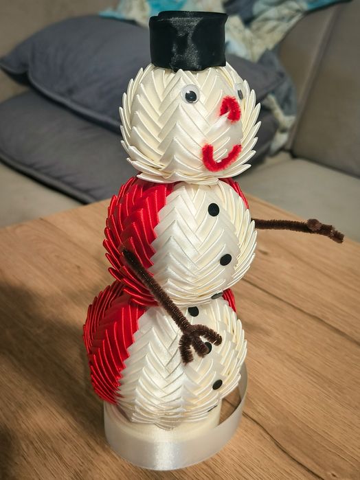 Ręcznie robiony bałwanek