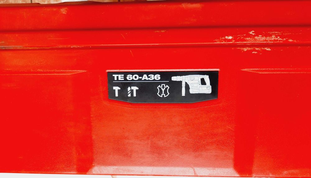 Walizka kufer młotowiertarka akumulatorowa Hilti TE60-A36