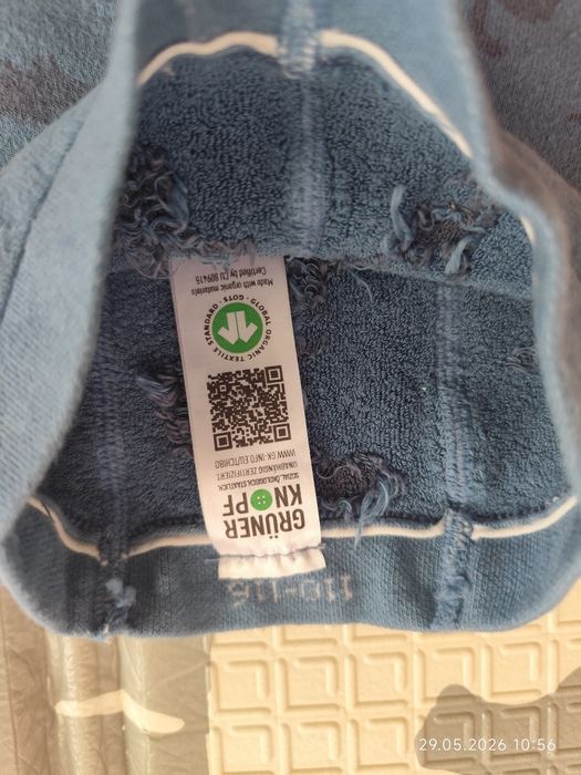 Tchibo dziecięce legginsy frotte 110/116