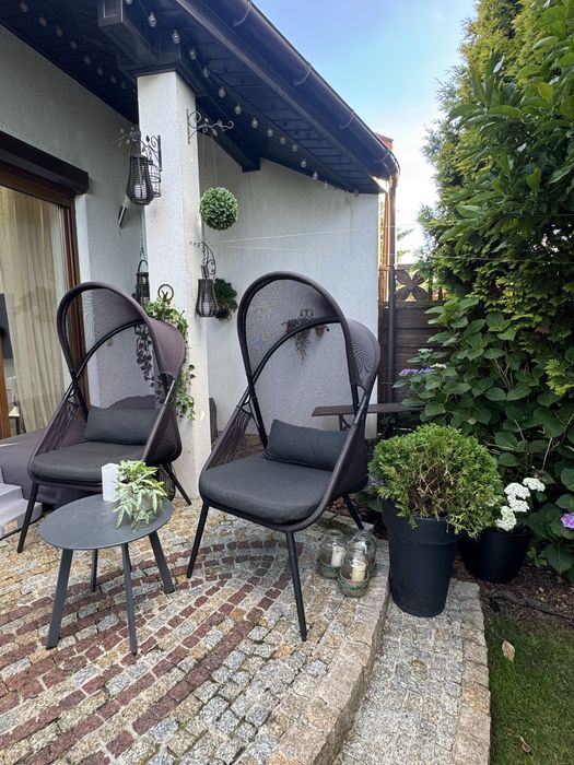 Sprzedam dwa Fotele/krzesla  ogrodowe lub na balkon  skladane