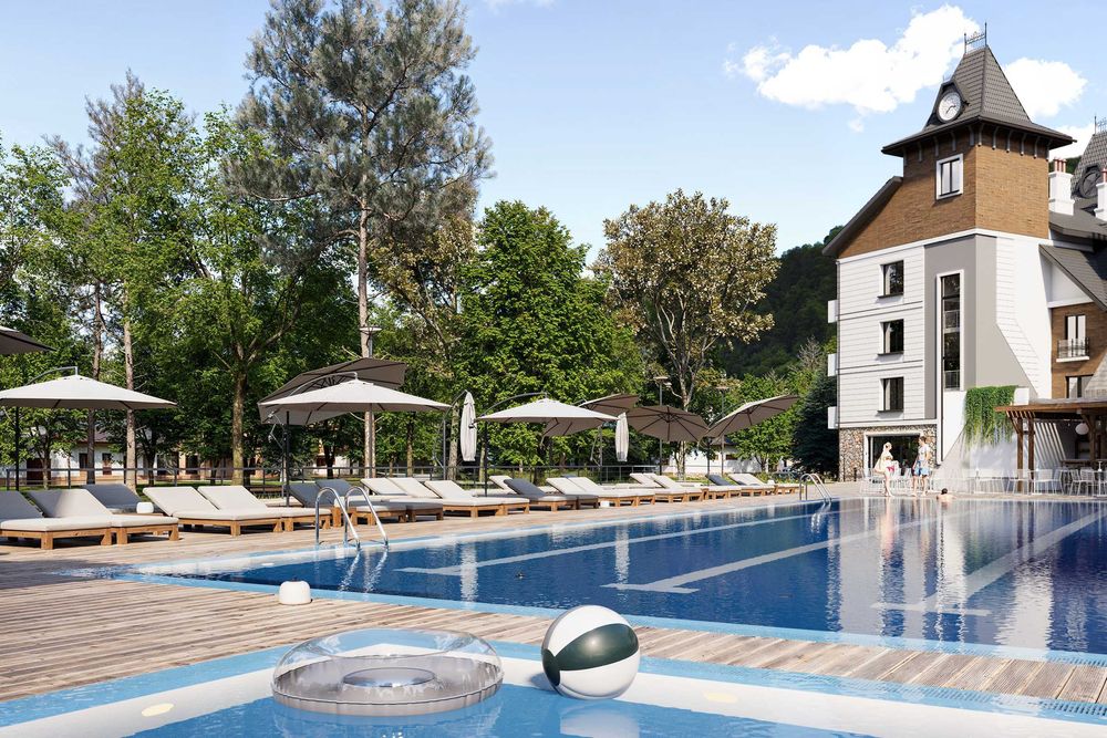 Продаж нових апартаментіа в центрі м.Яремче!