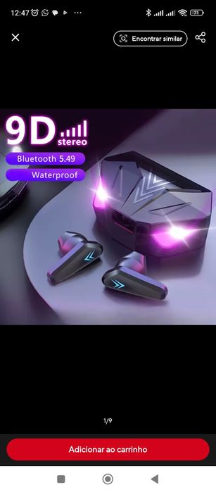 Auricular gaming top