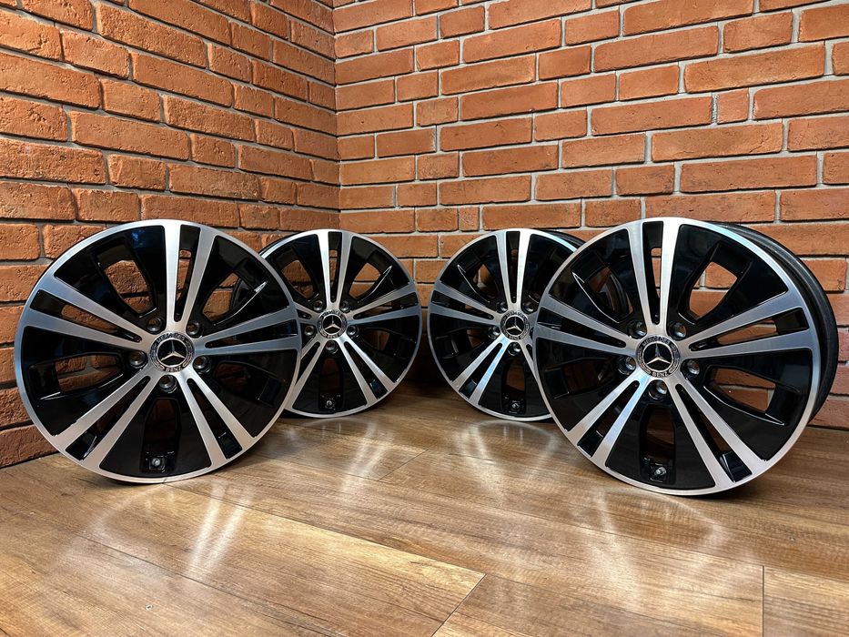 Felgi 17 5x112 Mercedes E-Klasa W213 V-Klasa W447 Czujniki JAK NOWE