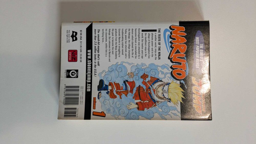 Naruto - Livro 1 (Inglês)