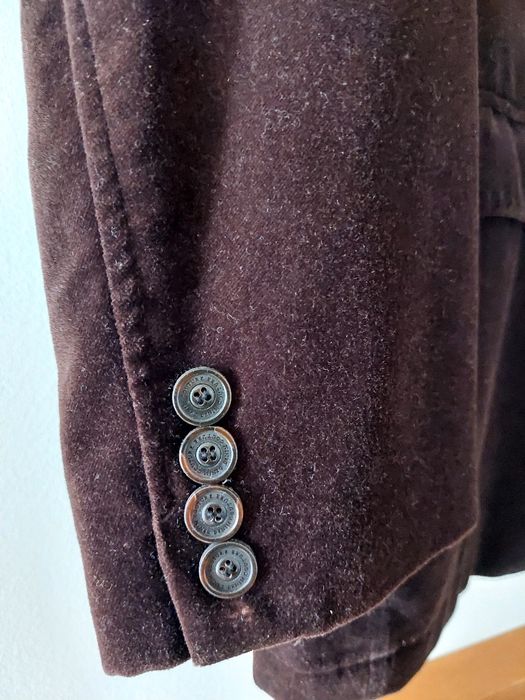 Blazer de veludo Zara Man