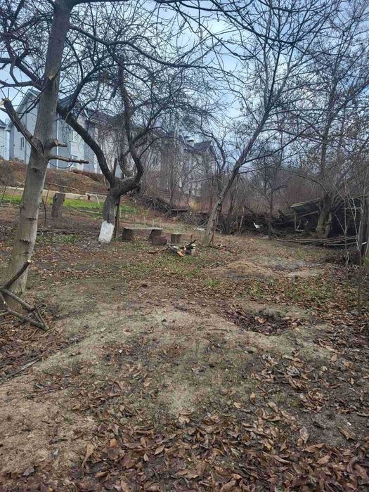 Ділянка 19 соток фасад просп Науки Столичне шосе