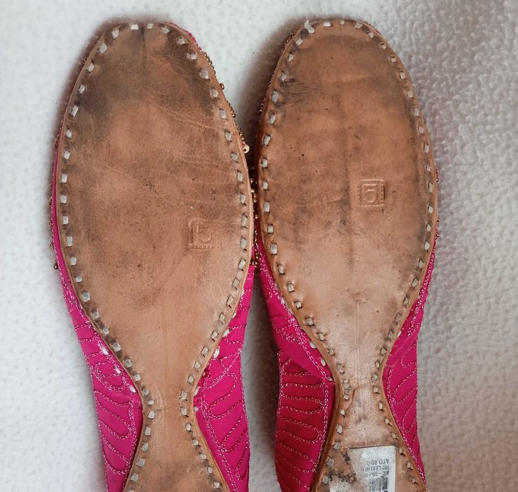 Indyjskie baleriny buty