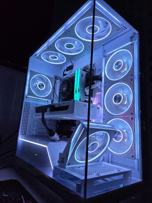 NOWY Mega POTĘŻNY komputer PC do gier MONSTER - RTX 5070 Gamingowy RGB