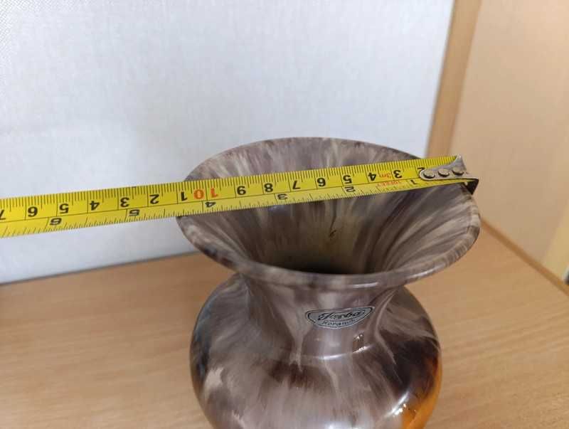 Wazon Jasba Keramik – Piękny Vintage WGP Drip Glaze
