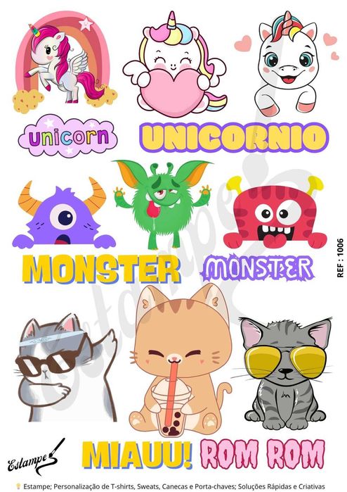 Pelicula DTF A3, pode personalizar em casa com ferro de passar.