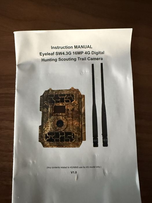 Câmera Caça SE 4.3G Eyeleaf