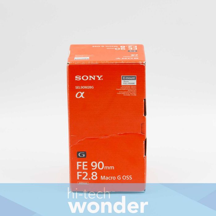 Sony FE 90mm f/2.8 Macro G OSS