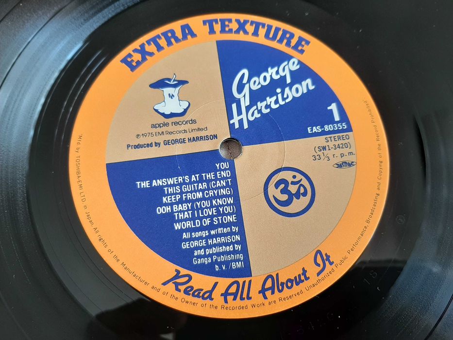 George Harrison - Extra Texture - Japão - Vinil LP