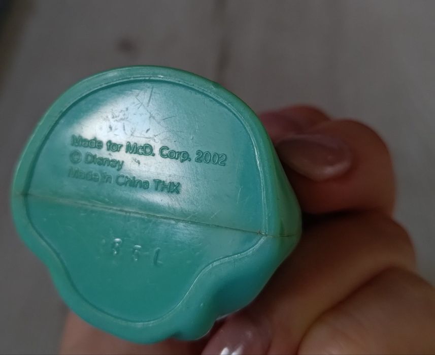 Zabawki McDonald 2002 Piękna i Bestia