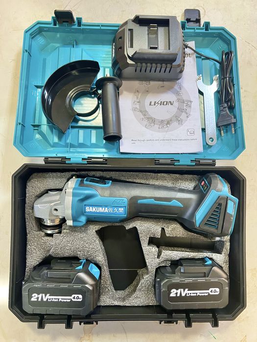 МШУ Болгарка Sakuma BLUE CAG521B-CORE