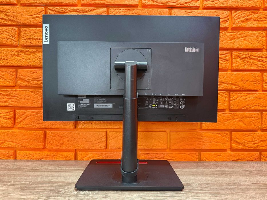 Монітор 23.8" Lenovo ThinkVision P24h-20/ 2560x1440 (2K QHD) IPS/ Type-C до 75ВТ, RJ-45 LAN/ Гарантія 1 рік