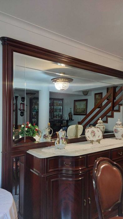 Espelho grande a recolher